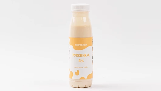 Ряженка 4%, 280 г