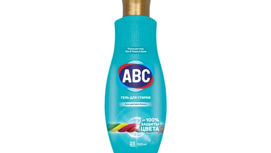 Гель для стирки цветного белья ABC Автомат 1,5 л