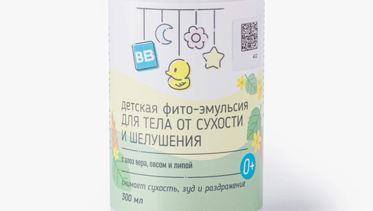 Детская фито-эмульсия для&nbsp;тела от&nbsp;сухости и&nbsp;шелушения