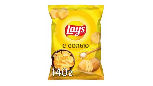 Чипсы картофельные Lay`s Натуральный 140 г