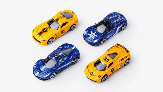 Машинка металлическая "Такси и полиция"