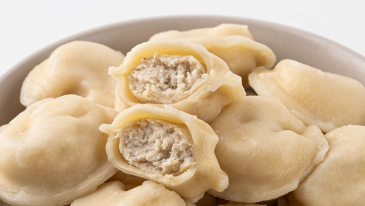 Пельмени с индейкой без лука