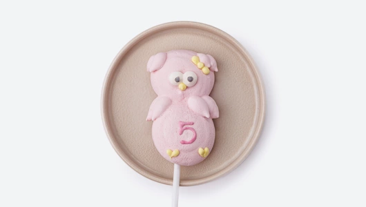 Маршмеллоу на палочке "С Днем знаний"