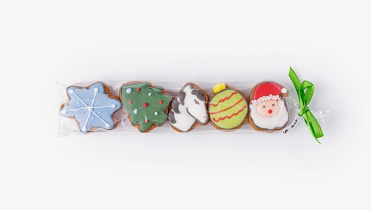 Пряники-мини имбирные "Зимняя сказка", 1 уп.