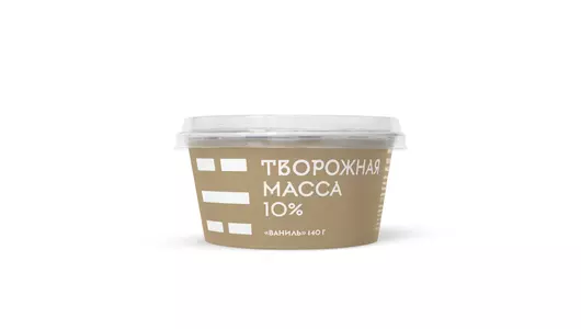 Масса творожная Братья Чебурашкины с ванилью 10% 140 г Масса творожная Братья Чебурашкины с ванилью 10% 140 г