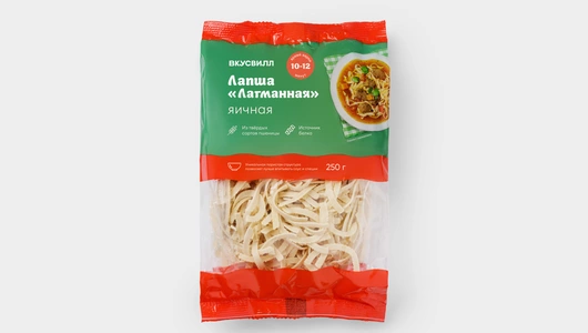 Лапша яичная "Лагманная"