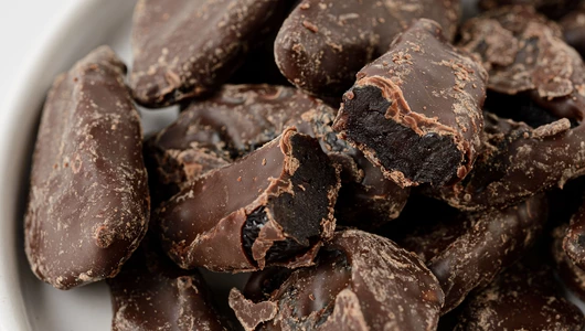 Цукаты на сиропе топинамбура из сливы в шоколаде