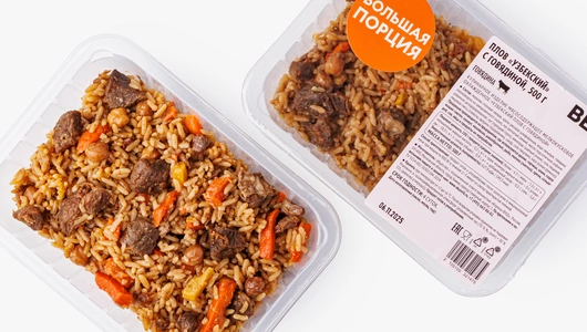 Плов "Узбекский" с говядиной, 500 г