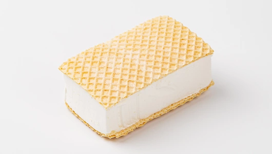 Пломбир ванильный брикет на вафлях 20%, 80г Пломбир ванильный брикет на вафлях 20%, 80г