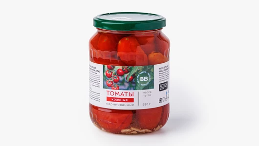 Томаты маринованные (черри), 680 г