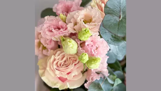 Букет-признание с&nbsp;эустомой FMART by flowwow