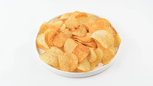 Чипсы картофельные рифленые со вкусом "Барбекю"