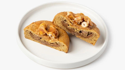 Печенье-кукис "Карамель-фундук"