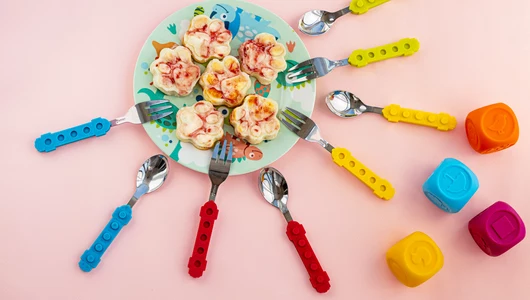 Набор детских столовых приборов 2 пр.