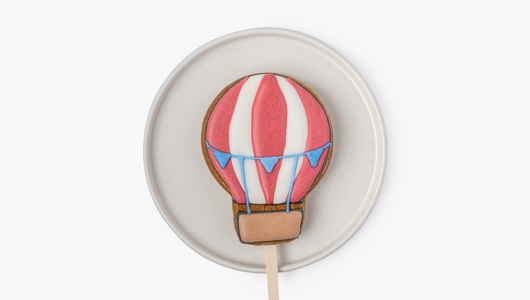 Пряник имбирный "23 Февраля" на&nbsp;палочке, 1 шт.