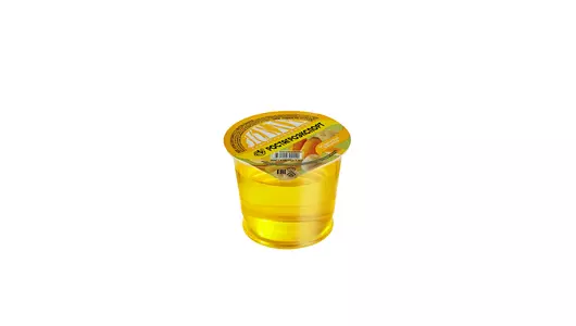 Желе Ростагроэкспорт со вкусом банан 125 г Желе Ростагроэкспорт со вкусом банан 125 г