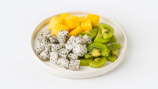 Фруктовый микс (ананас, питахайя, киви), 255 г