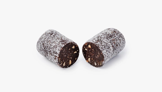 Колбаса шоколадная "Цитрусовая", веган