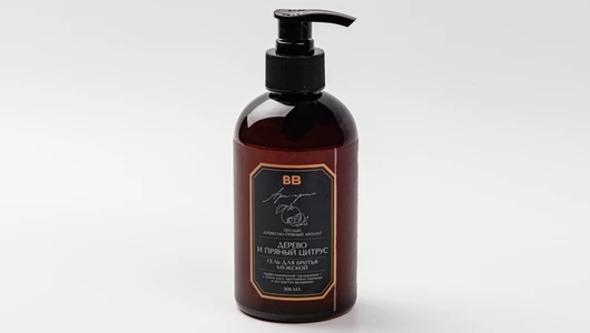 Гель для&nbsp;бритья мужской парфюмированный "Дерево и&nbsp;пряный цитрус"