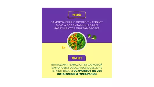 Смесь овощная Бондюэль Фасулье овощи по-турецки замороженная 400 г