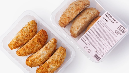 Котлеты рыбные жареные, 400 г