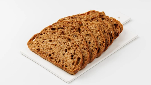 Хлеб "Заварной" с семенами подсолнечника, нарезка