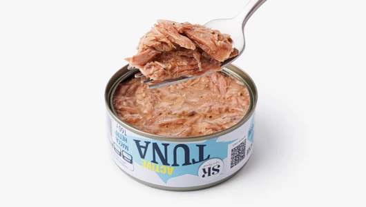 Тунец (скипджек) филе-куски с лимоном и молотым перцем в масле, 160 г