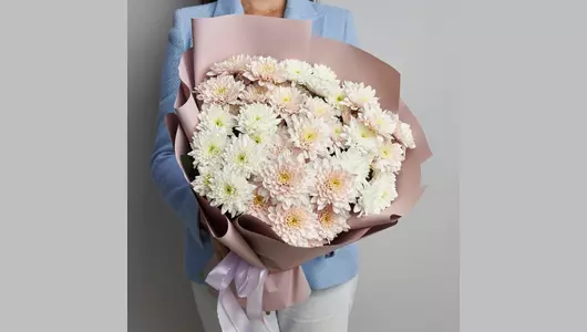 Кустовые хризантемы, 7 шт FMART by flowwow