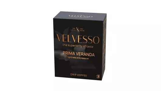 Кофе молотый Velvesso Prime Veranda Эфиопия в дрип-пакетах 6 шт