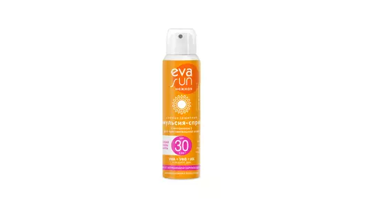 Солнцезащитный спрей Eva Sun с витамином Е для чувствительной кожи SPF-30 120&nbsp;мл