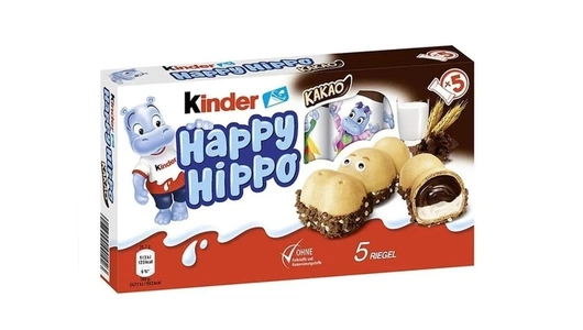 Батончик Kinder Happy Hippo Cocoa 103,5 г