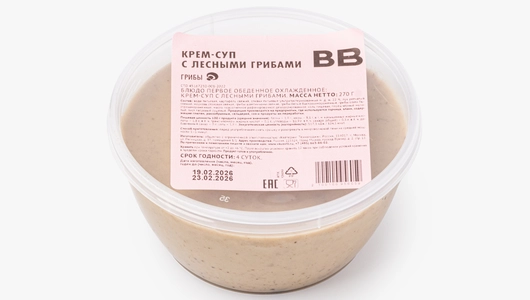 Крем-суп с&nbsp;лесными грибами