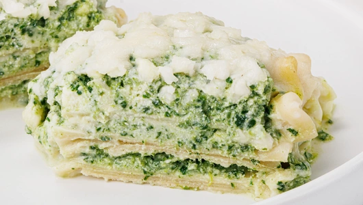 Лазанья со шпинатом и рикоттой, зам.