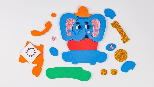 Аппликация из ЭВА "Телефон" Аппликация из ЭВА "Телефон"