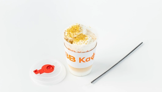 Кофе глясе с фисташковой крошкой 0.3, кафе