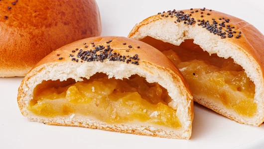 Пирожки с персиком, 2 шт