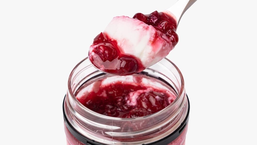 Йогурт термостатный "Вишня-Брусника" 2,5%