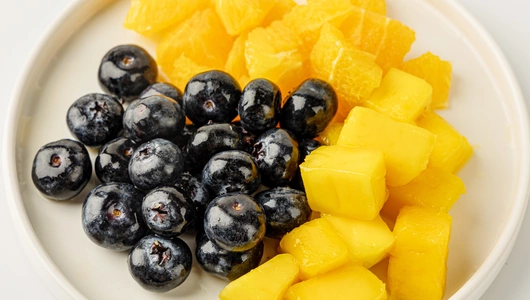 Фруктовый микс (апельсин, голубика, манго), 255 г