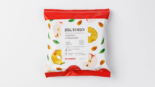 Чипсы яблочные с&nbsp;миндалем
