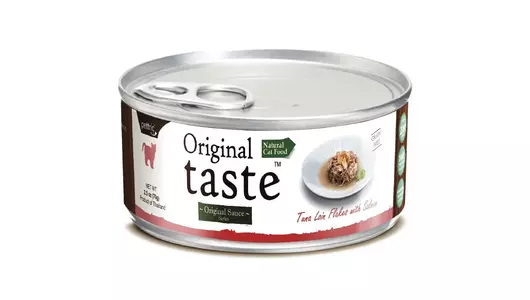 PETTRIC 70гр Корм для кошек Тунец с лососем в соусе Original Taste