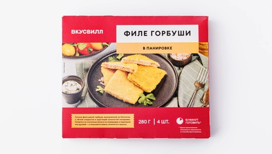 Филе горбуши в панировке зам., 280 г.