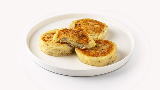 Котлеты картофельные с грибами, зам.