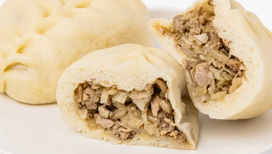 Пироги "По-корейски" с&nbsp;мясом и&nbsp;капустой