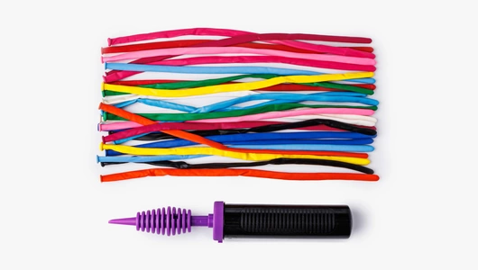 Набор шаров для моделирования с насосом, 24 шт