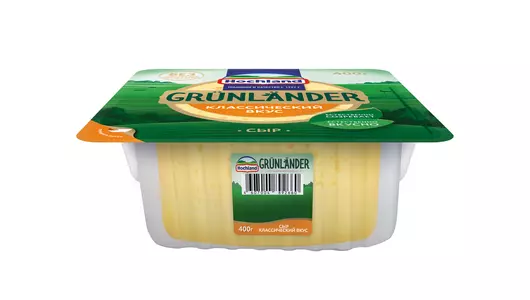 Сыр Hochland Grunlander 50% полутвердый 400 г