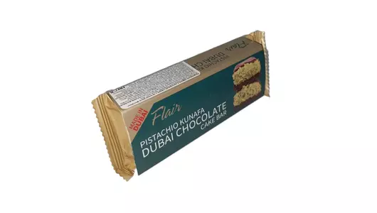 Шоколад молочный дубайский Flair Pistachio Dubai батончик с фисташковой начинкой 55 г Шоколад молочный дубайский Flair Pistachio Dubai батончик с фисташковой начинкой 55 г