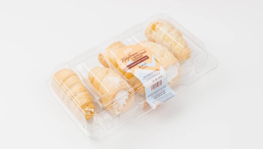 Трубочки с белковым кремом, 5 шт