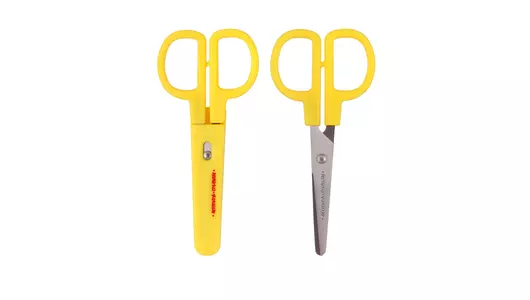 Ножницы детские Мульти-Пульти Приключения Енота 13,5 см в футляре