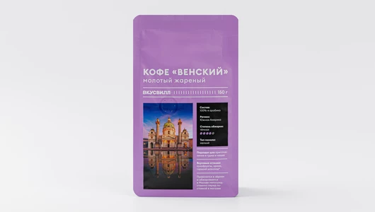 Кофе "Венский" молотый Кофе "Венский" молотый
