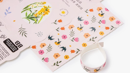 Набор декоративный для&nbsp;украшения яиц (термоэтикетки, наклейки, подставки)